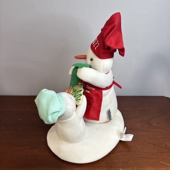 Hallmark Jingle Pals Snowmen Can’t Wait For Cookies Animated Musical Plush 2022 - Picture 4 of 8